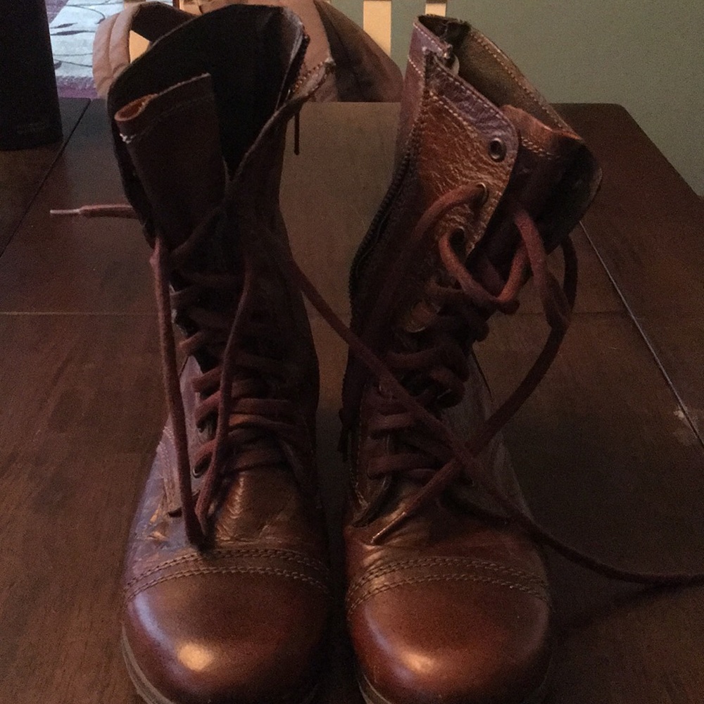 Leather Steve Madden Boots